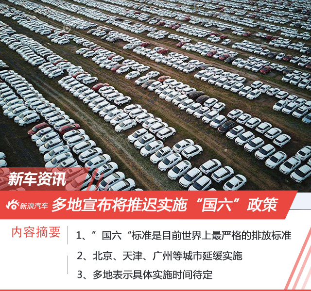 不少达标新车已上市 但“国六”将推迟