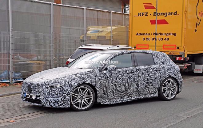 延续家族化设计 全新梅赛德斯AMG A45谍照曝光